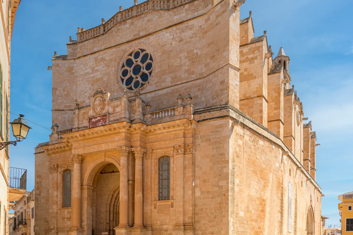 Catedral de Menorca en Ciutadella, gótico catalán